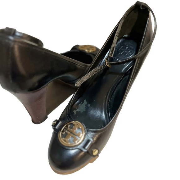 Tory Burch Black Platform Shoes - Picture 6 of 9